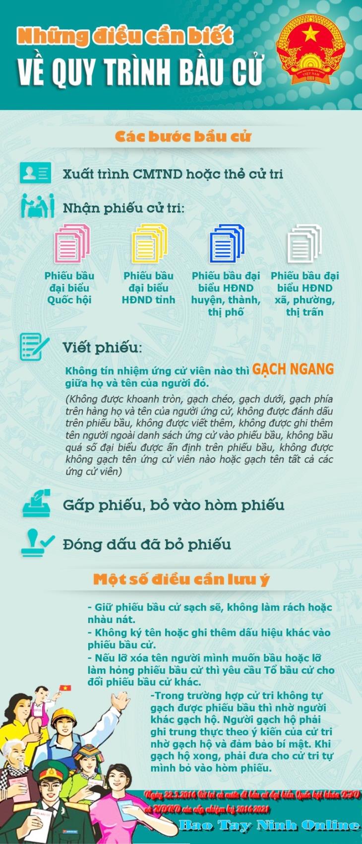 Những điều cần lưu ý khi đi bỏ phiếu